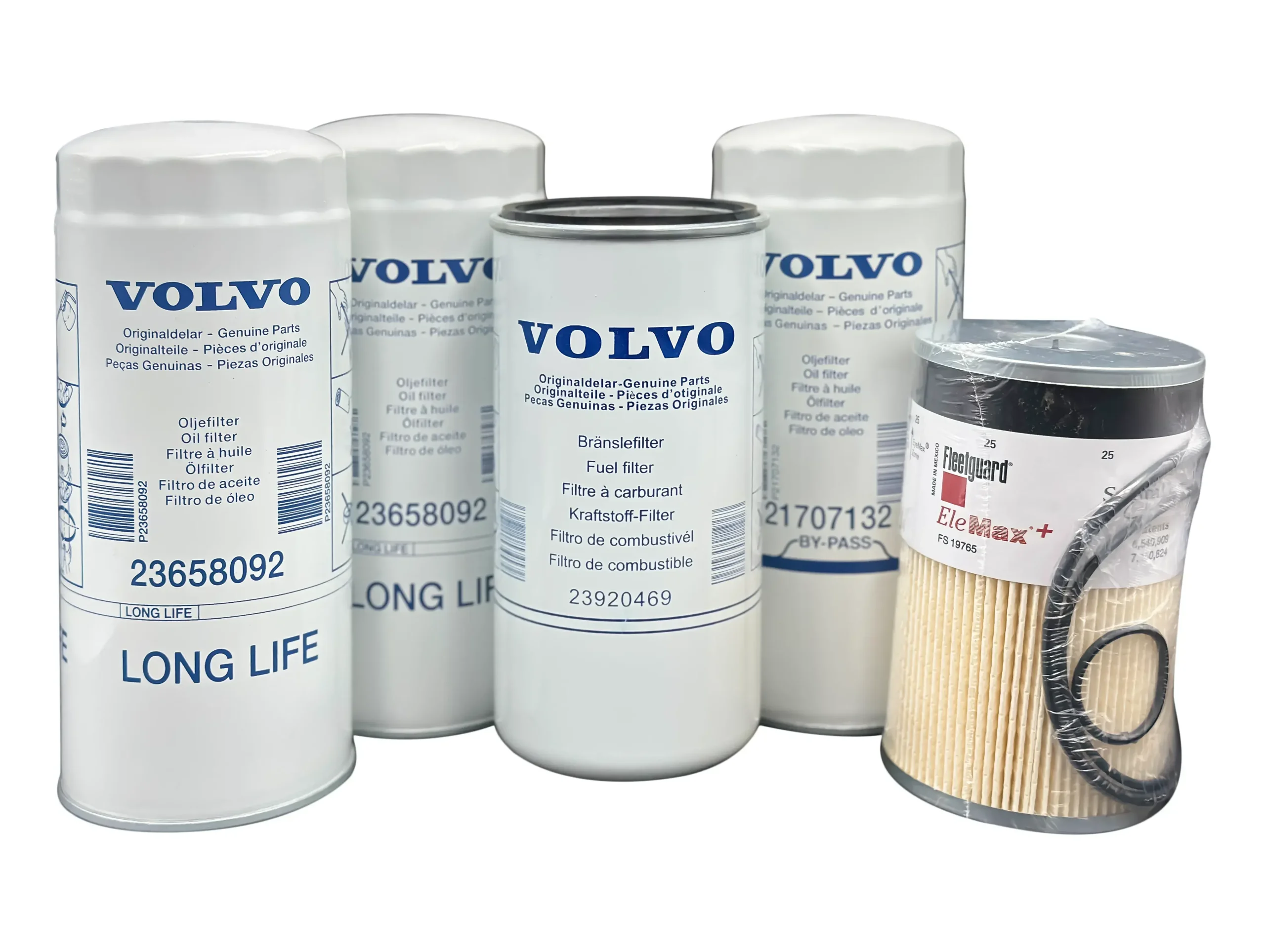 Volvo Filters Kit 23658092 x2, 21707132, 23920469, FS19765