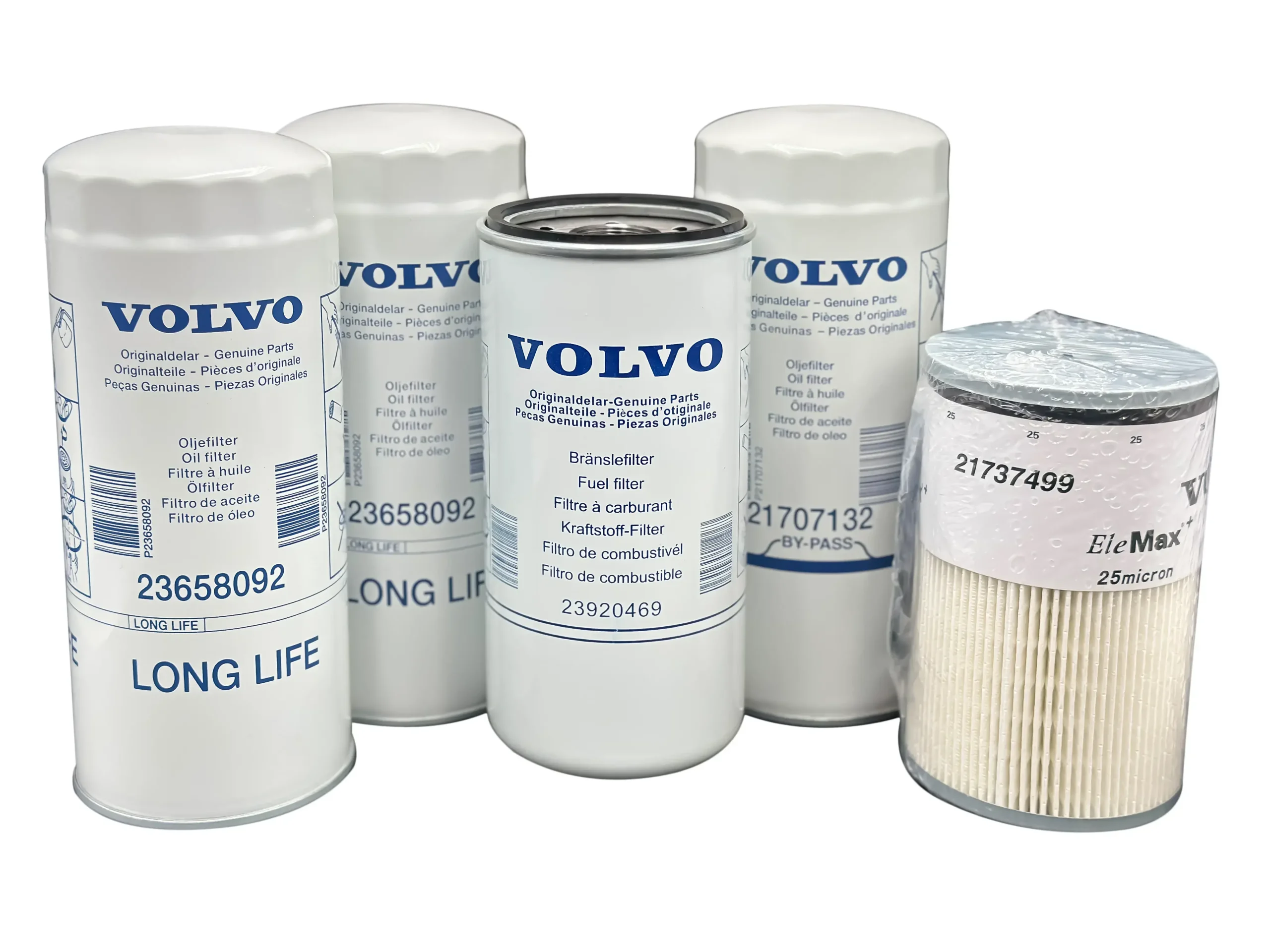 Volvo Filters Kit 23658092 x2, 21707132, 23920469, 21737499