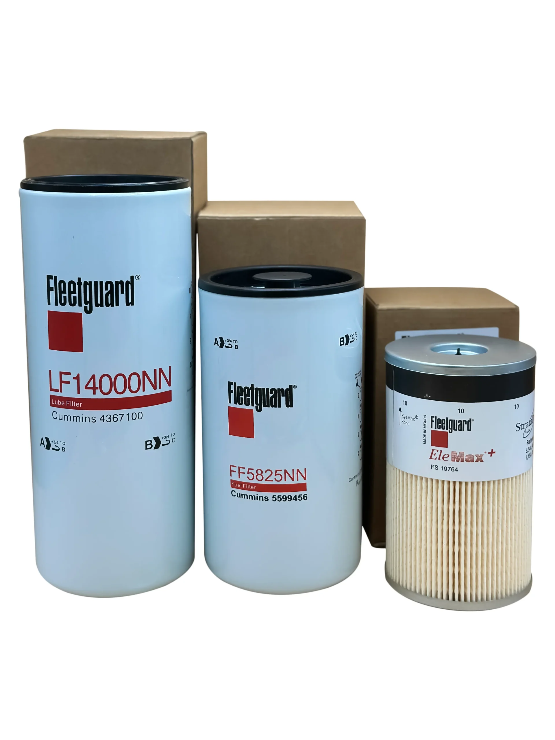 Fleetguard Filter Kit LF14000NN, FF5825NN, FS19764